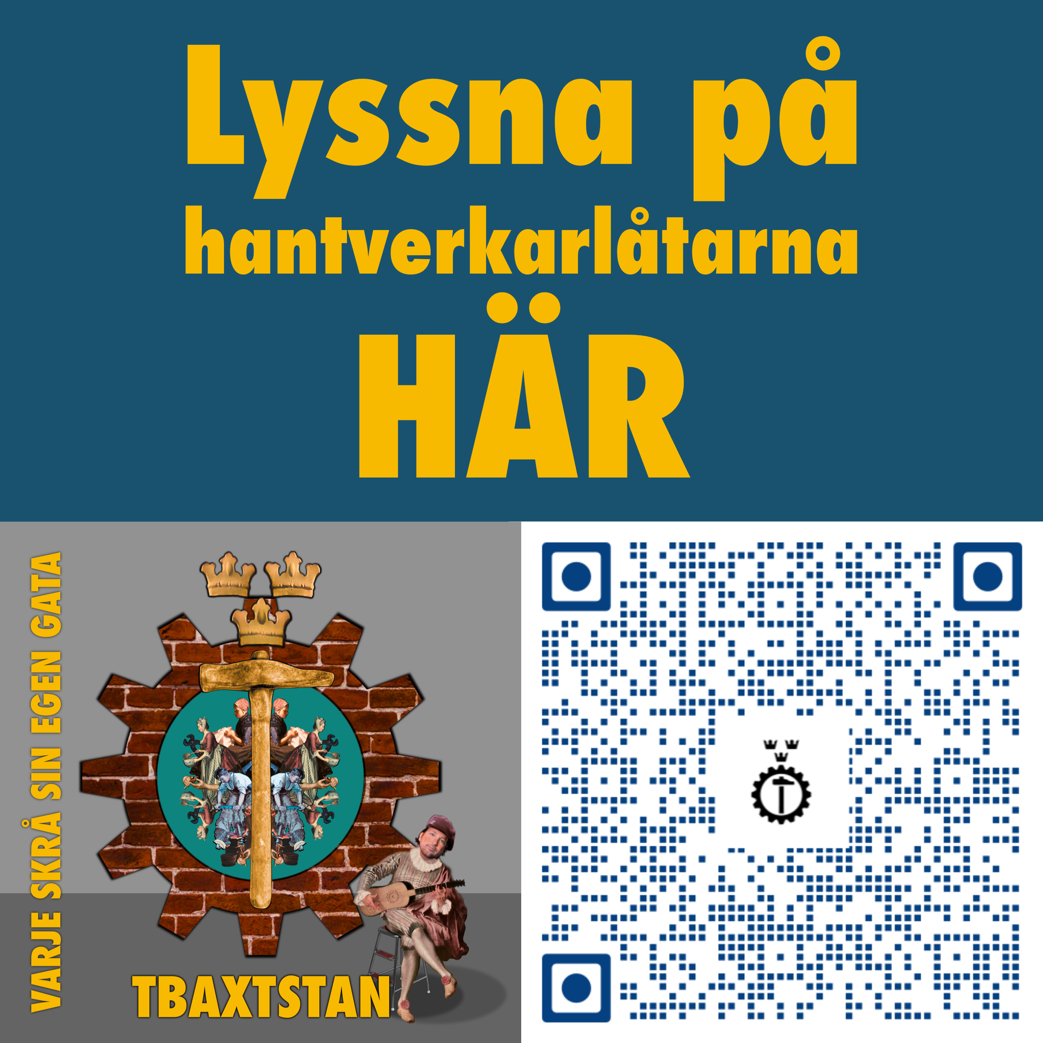QR-kod till hantverkslåtarna